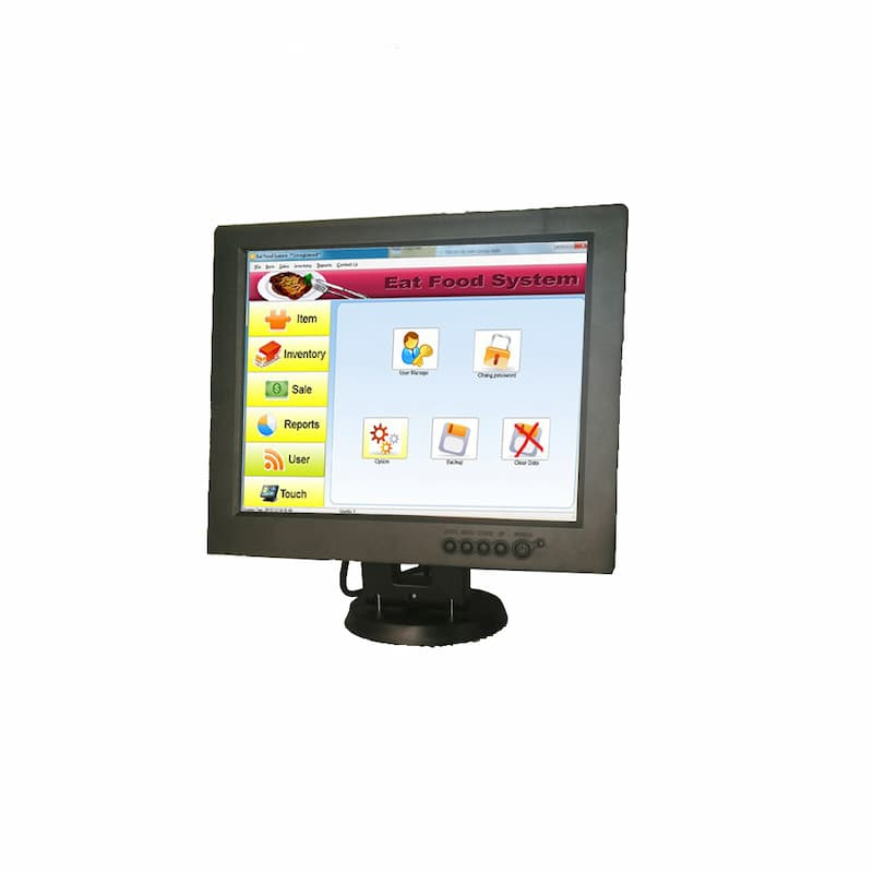 Desktop touch screen monitor