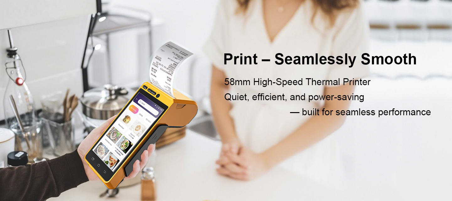 Handheld POS With 80mm Printer