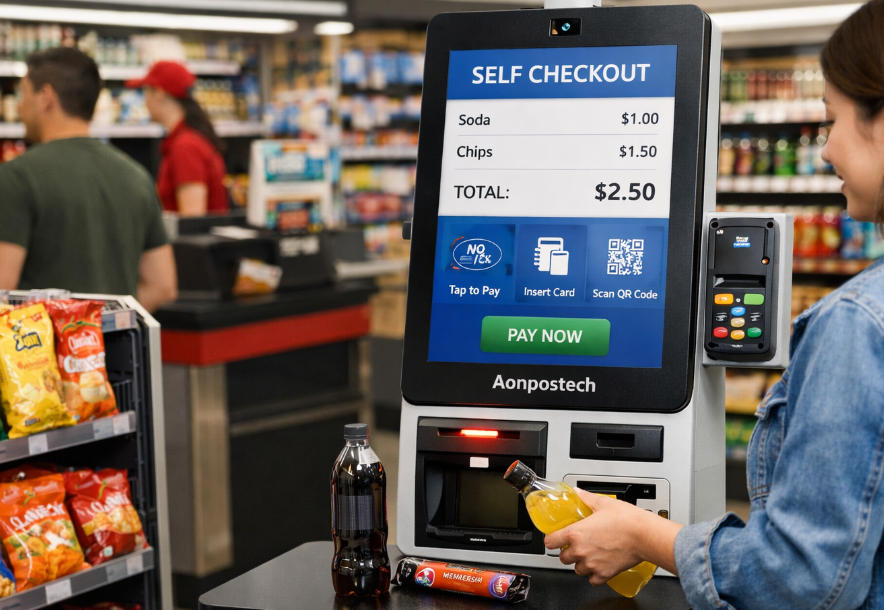 self-service payment kiosk