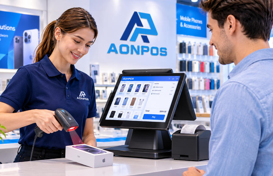 mobile phone shop POS system